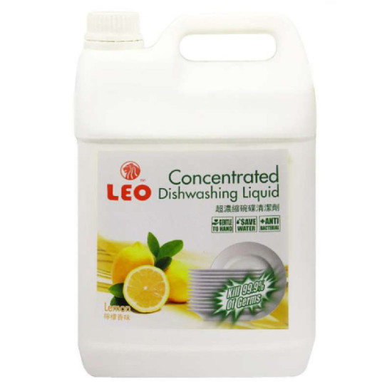 LEO DISHWASH - LEMON 5 LIT