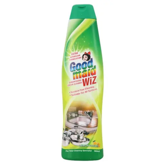 GOODMAID WIZ CREAM CLEANSER - LEMON 500ML