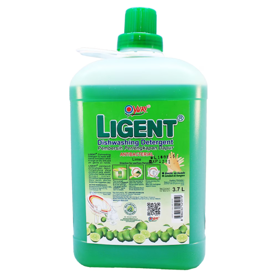 YURI LIGENT DISHWASH -LIME 3.7lit