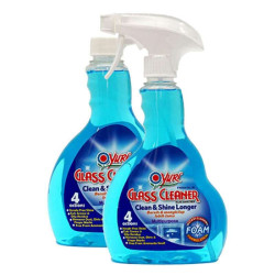 YURI GLASS CLEANER SPRAY+ REFILL 500ML YURI GLASS CLEANER SPRAY+ REFILL 500ML