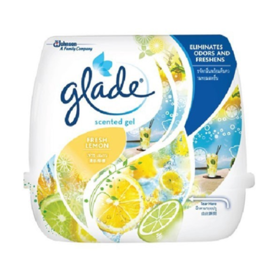 GLADE - SCENTED GEL LEMON 180G