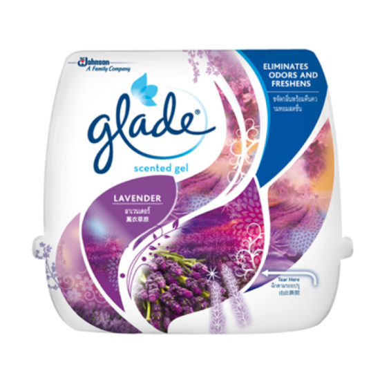 GLADE - SCENTED GEL LAVENDER 180G GLADE - SCENTED GEL LAVENDER 180G