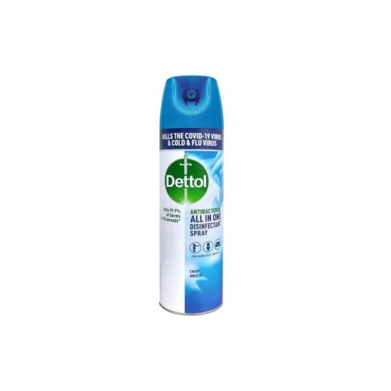 DETTOL DESINFECTANT SPRAY CRISP BREEZE 225ML