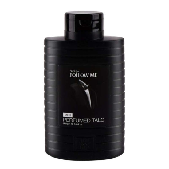 FOLLOW ME MEN TALCUM - BLACK 160G