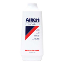 AIKEN ANTIBACTERIAL TALCUM 500G AIKEN ANTIBACTERIAL TALCUM 500G