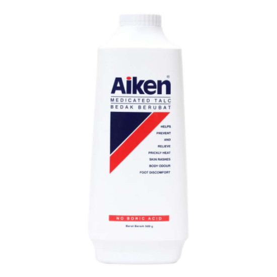 AIKEN ANTIBACTERIAL TALCUM 500G