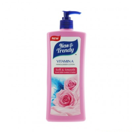 NEW & TRENDY HAND & BODY LOTION 600ML