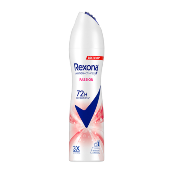 REXONA WOMEN DEODORANT SPRAY PASSION 150ML