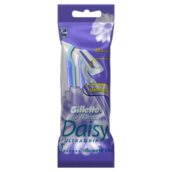 GILLETTE DAISY ULTRAGRIP SENSITIVE 3'S