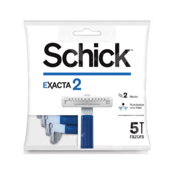 SCHICK EXTRA 2 REGULAR 5'S