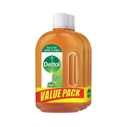 DETTOL ANTISEPTIC LIQUID (VALUE PACK) 750ML*3 DETTOL ANTISEPTIC LIQUID (VALUE PACK) 750ML*3