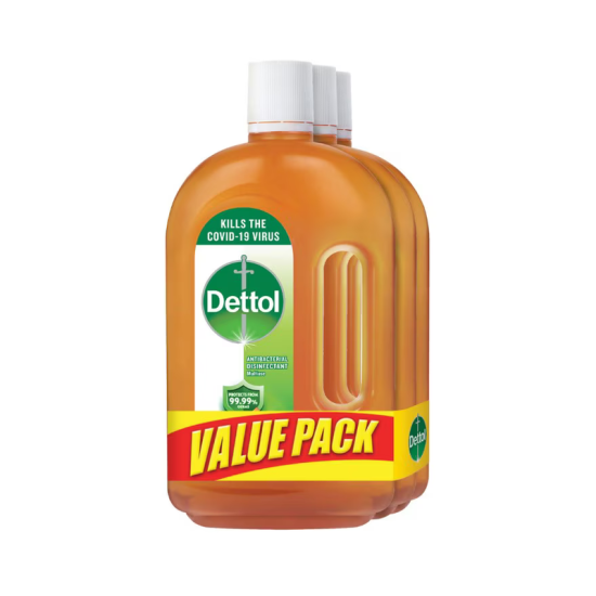 DETTOL ANTISEPTIC LIQUID (VALUE PACK) 750ML*3