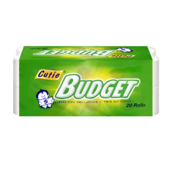 BUDGET TOILET ROLL 180S*20R