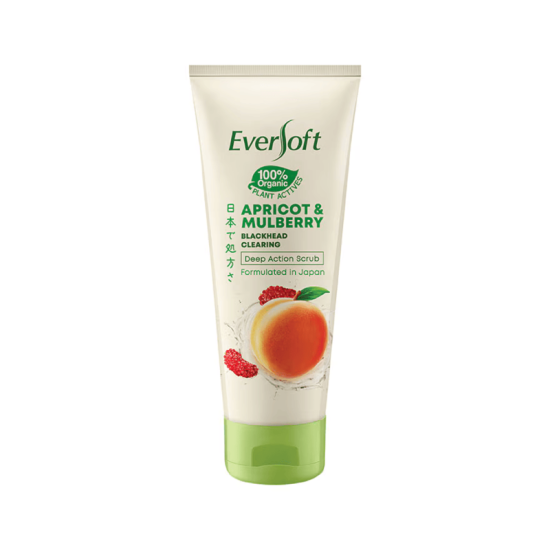 EVERSOFT FACIAL SCRUB APRICOT & MULBERRY 100G