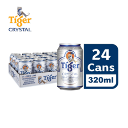 TIGER CRYSTAL BEER 320ML*24 TIGER CRYSTAL BEER 320ML*24
