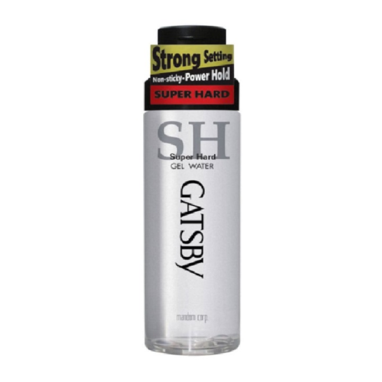 GATSBY GEL WATER SUPER HARD 200ML GATSBY GEL WATER SUPER HARD 200ML