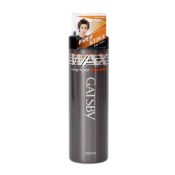 GATSBY LONG-KEEP WAX SPRAY 180GM
