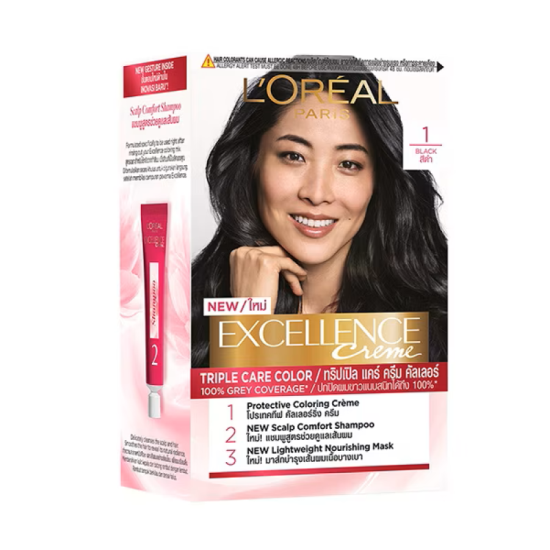L'OREAL EXCELLENCE HAIR COLOR - 1 120ml