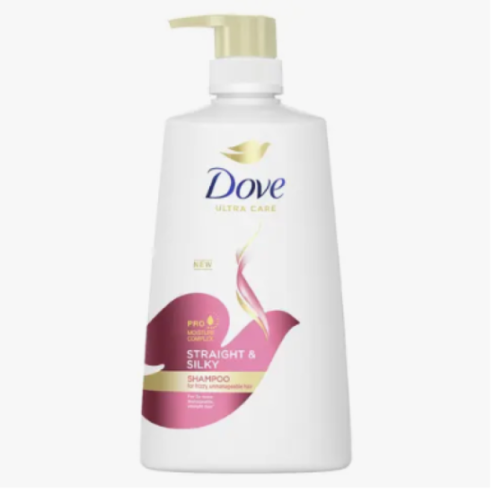 DOVE SHAMPOO STRAIGHT & SILKY 680ML