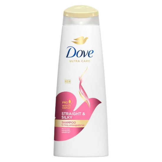 DOVE SHAMPOO STRAIGHT & SILKY 330ML