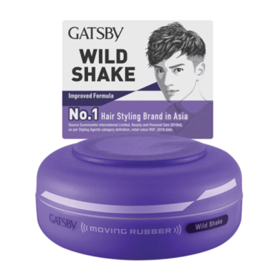 GATSBY MOVING RUBBER - WILD SHAKE 80GM