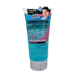 GATSBY WATER GLOSS TUBE GEL - HARD 170GM GATSBY WATER GLOSS TUBE GEL - HARD 170GM