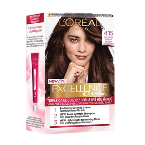 L'OREAL EXCELLENCE HAIR COLOUR - 415 M/BROWN 120ml