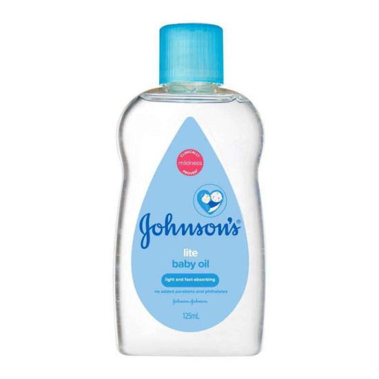 JOHNSON'S BABY OIL LITE 125ML