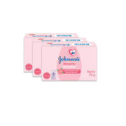 JOHNSON'S BABY SOAP BLOSSOMS 75G*3 JOHNSON'S BABY SOAP BLOSSOMS 75G*3