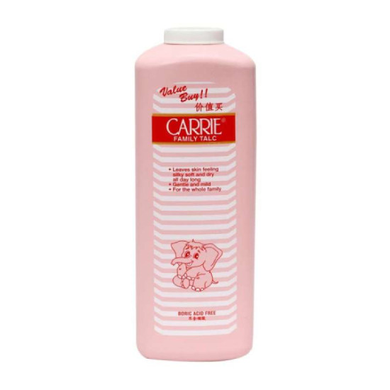 CARRIE FAMILY TALCUM 500G