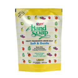 YURI HANDSOAP (REFILL) - LEMON 375ML YURI HANDSOAP (REFILL) - LEMON 375ML
