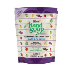 YURI HANDSOAP (REFILL) - GRAPE 375ML YURI HANDSOAP (REFILL) - GRAPE 375ML