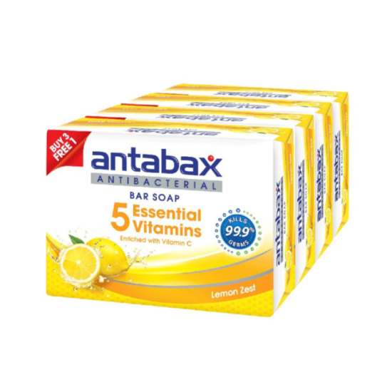 ANTABAX SOAP - ACTIVE DEO 75GM*3'S