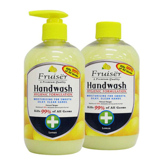 FRUISER HANDWASH LEMON 500ML*2