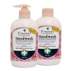FRUISER HANDWASH ALOE VERA 500ML*2 FRUISER HANDWASH ALOE VERA 500ML*2