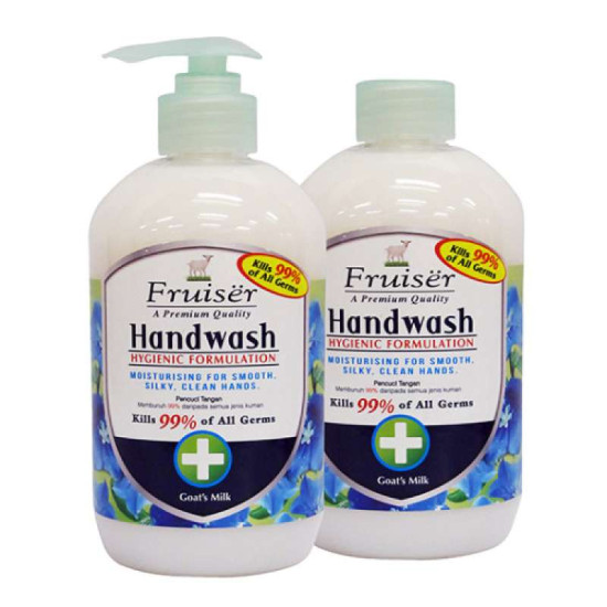 FRUISER HANDWASH GOAT'S MILK 500ML*2