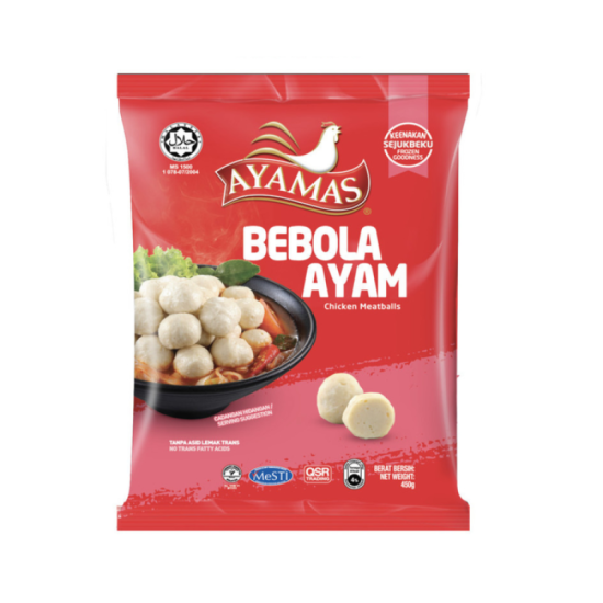 AYAMAS CHICKEN BALL PLAIN 450G