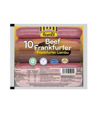 RAMLY BEEF FRANKFURTER 340G