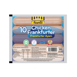RAMLY CHICKEN FRANKFURTER 340G