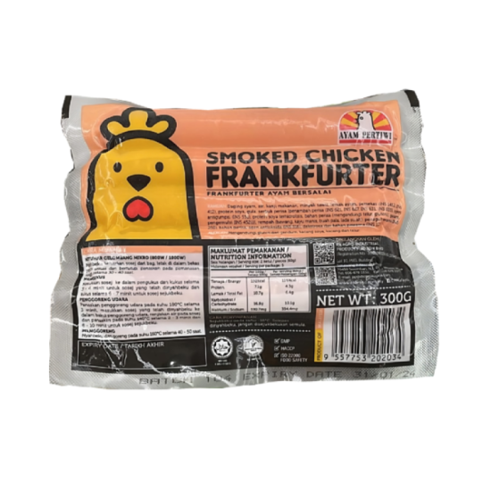 AYAM PERTIWI CHICKEN FRANKFURTERS 300G