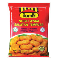RAMLY TEMPURA CHICKEN NUGGET 1KG RAMLY TEMPURA CHICKEN NUGGET 1KG