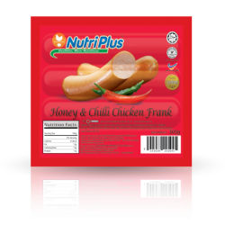 NUTRIPLUS HONEY & CHILLI CHICKEN FRANKFURTER 300G NUTRIPLUS HONEY & CHILLI CHICKEN FRANKFURTER 300G