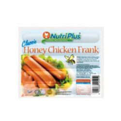 NUTRIPLUS HONEY CHICKEN FRANKFURTER 300G NUTRIPLUS HONEY CHICKEN FRANKFURTER 300G
