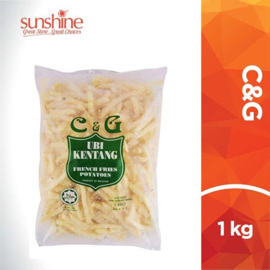 C&G FRENCH FRIES SHOESTRING 1KG