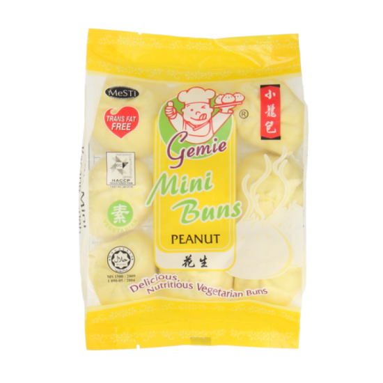 GEMIE MINI BUN PEANUT 30G*9