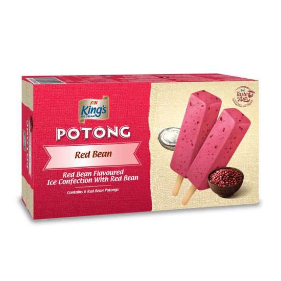 KING'S POTONG RED BEAN MULTIPACK 60ML*6