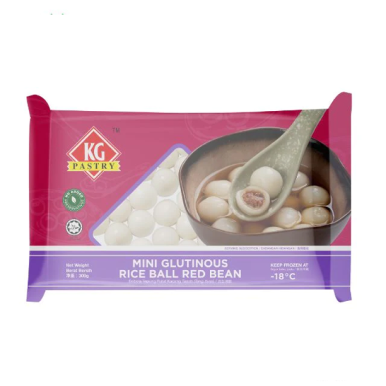 KG MINI RICE BALL RED BEAN 300G