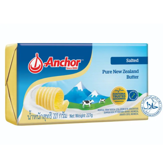ANCHOR SALTED BUTTER 227G