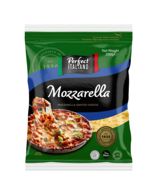 PERFECT MOZZARELLA GRATED CHEESE 250G