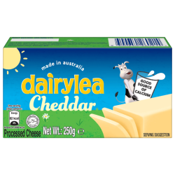 DAIRYLEA CHEDDAR BLOCK 250G DAIRYLEA CHEDDAR BLOCK 250G